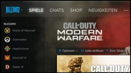 Battle.nett Call of Duty Modern Warfare Warzone Download langsam kb/s