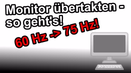 Monitor übertakten AMD Radeon