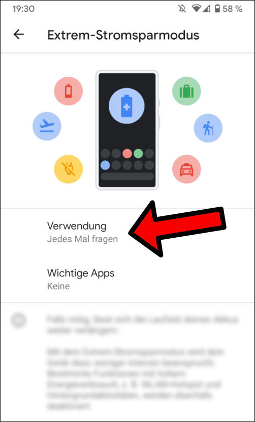 Google Pixel Extrem Stromsparmodus aktivieren Anleitung