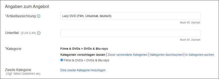 Artikel bei eBay einstellen - Anleitung & das musst du beachten!
