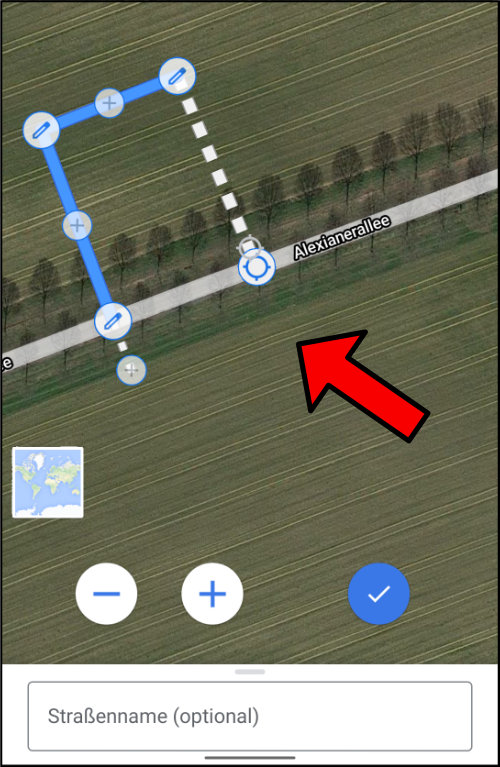 Google Map Maker Straße einzeichnen