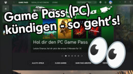 PC Game Pass kündigen beenden Abonnement