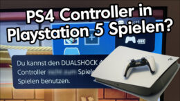 DualShock Controller in Playstation 5 Spielen Anleitung