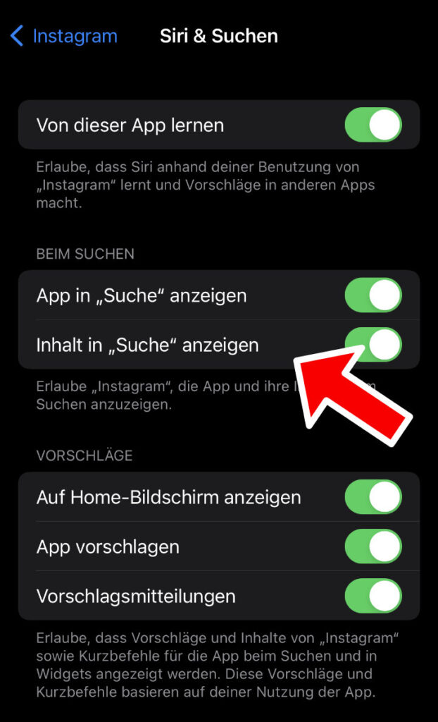 iOS App nicht in Suche anzeigen