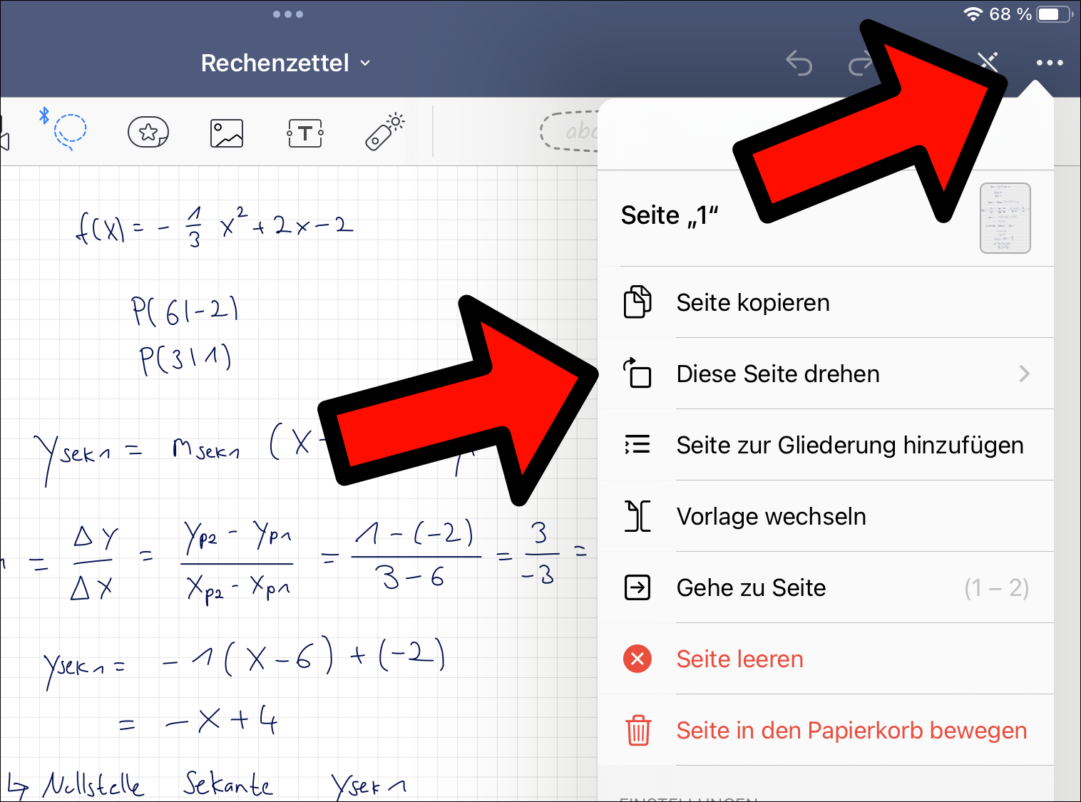 GoodNotes Seite drehen - so geht‘s! - Technik-Hauptstadt