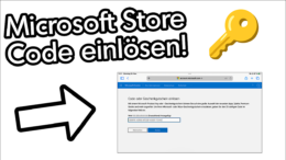 Windows Microsoft Store Code einlösen