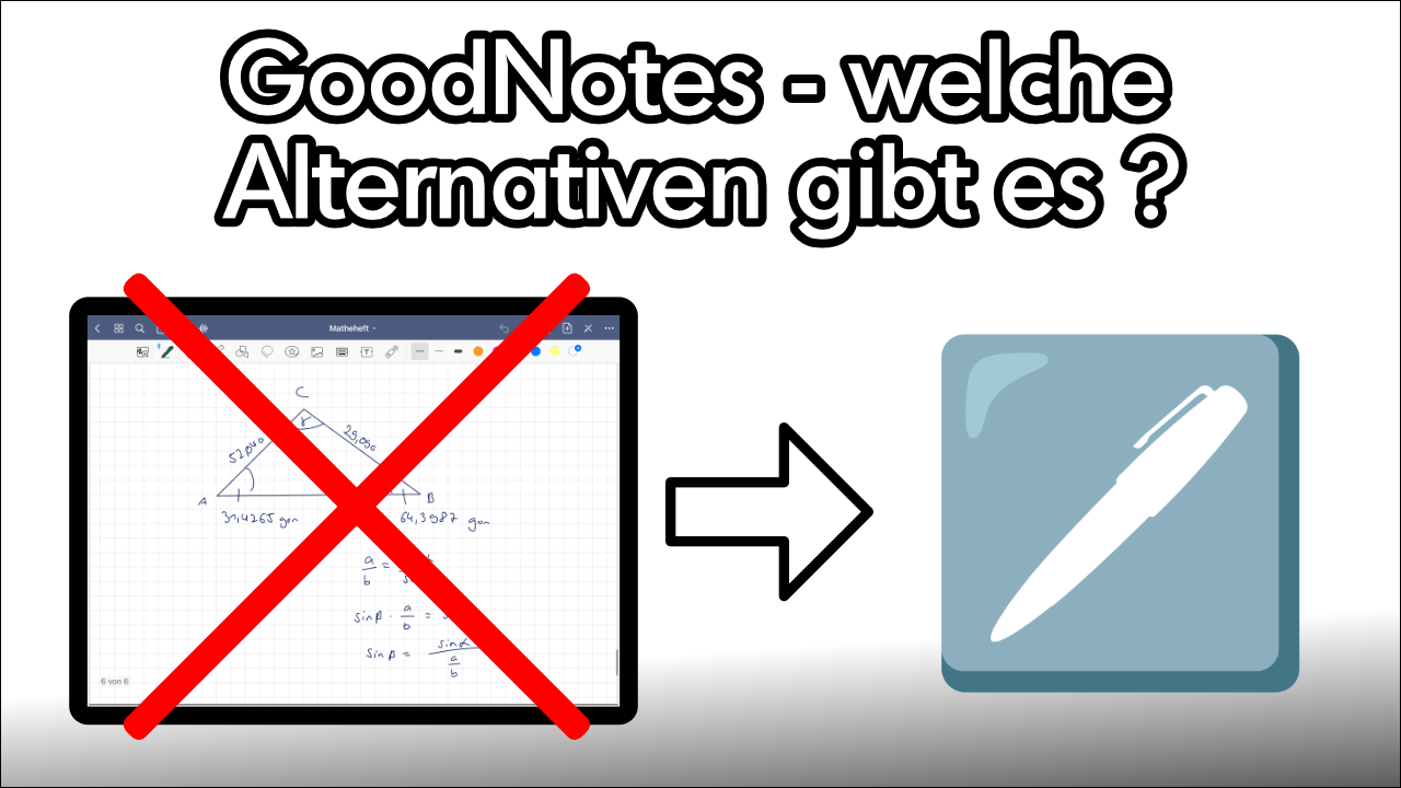 Die besten GoodNotes Alternativen TechnikHauptstadt