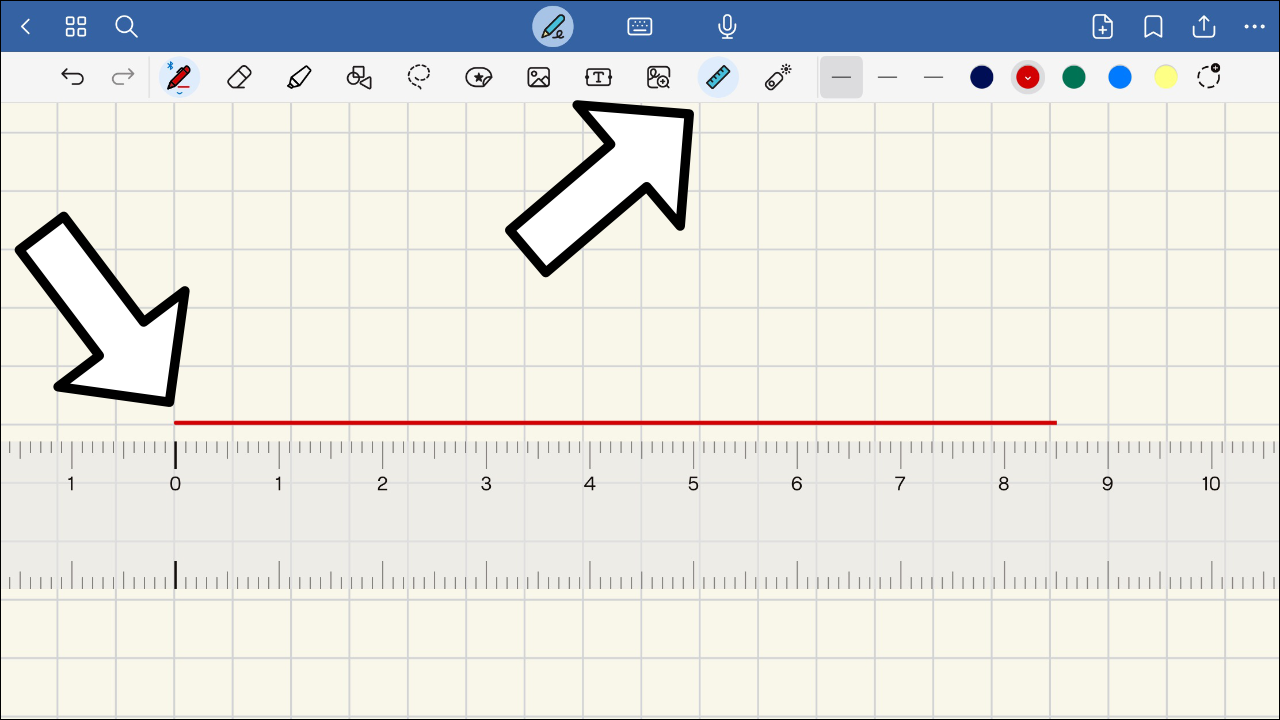 Goodnotes Lineal nutzen - so geht's!